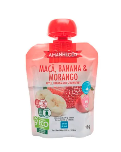 Amanhecer Banana & Strawbe